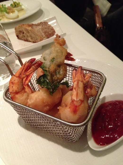 Lazare Deep-fried shrimp