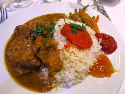 La Coupole - Lamb curry