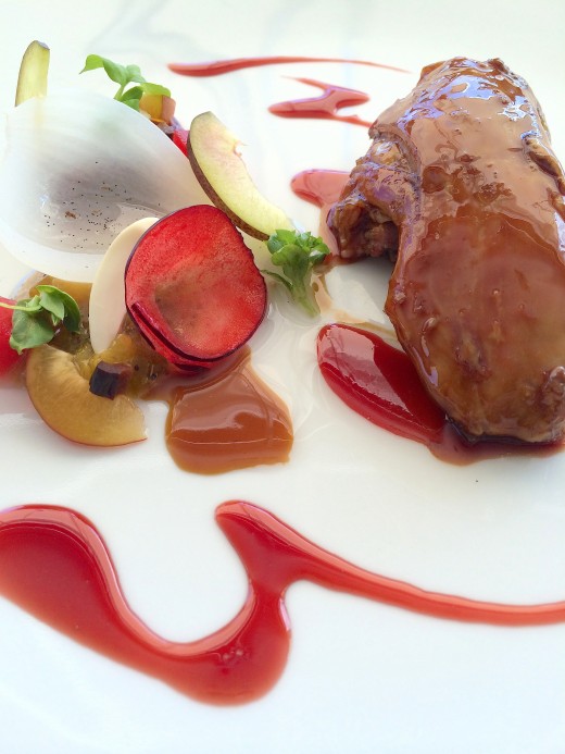 Mirazur - Lamb with plum sauce