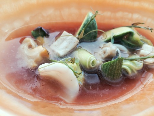 Mirazur - Sea snail broth