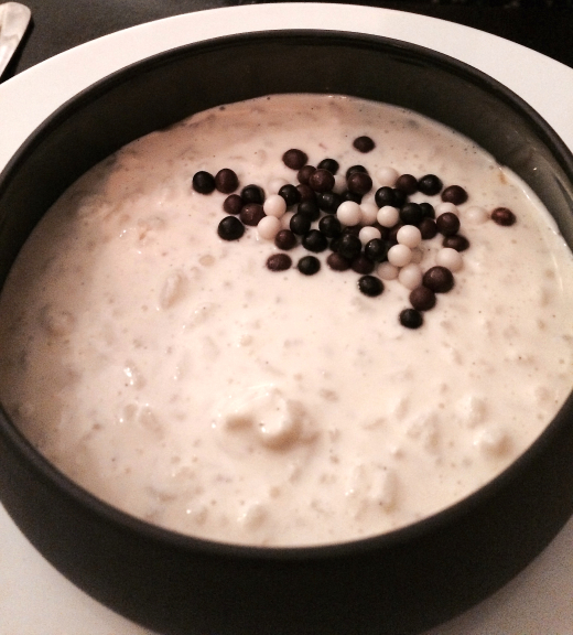 Poulettes rice pudding