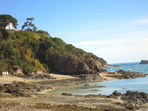 Cancale coastline