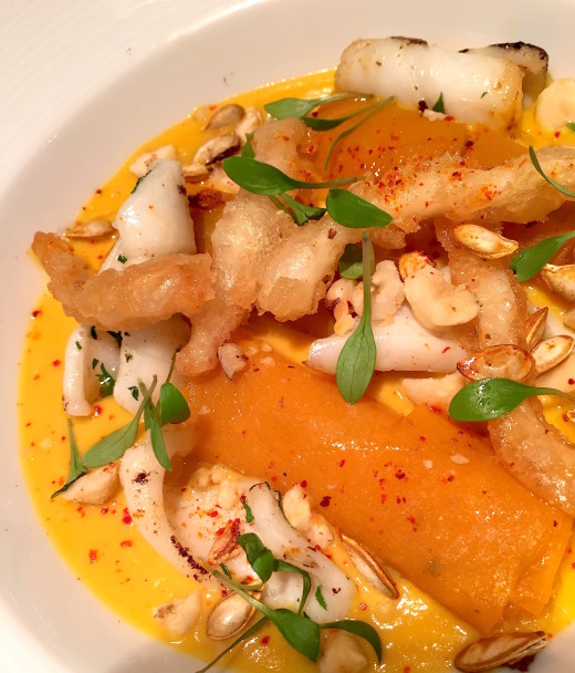 Les Fables de la Fontaine squid - butternut