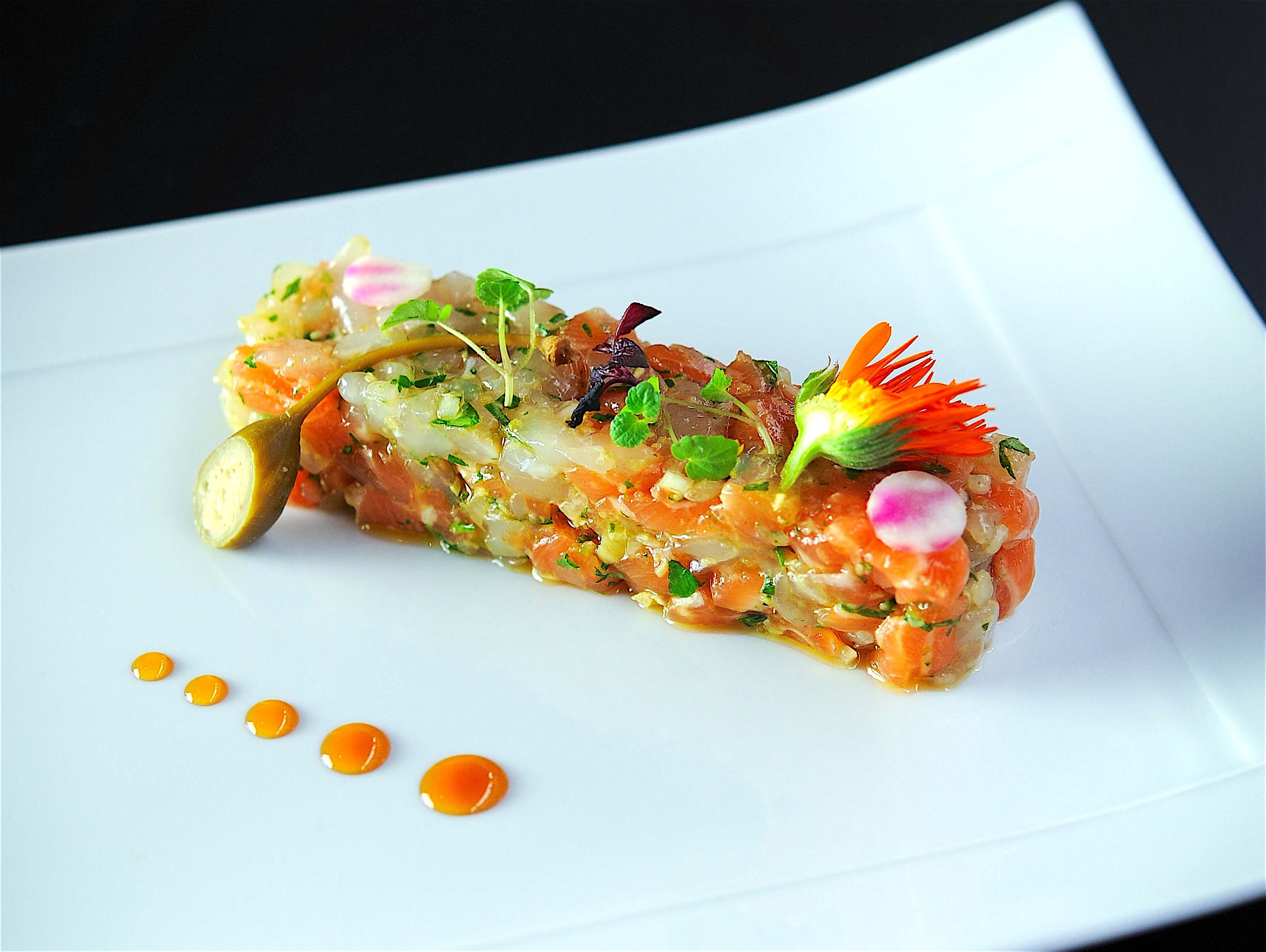 Bistrot Paradis-Tartare de Saumon - Copyright A.Schachmes