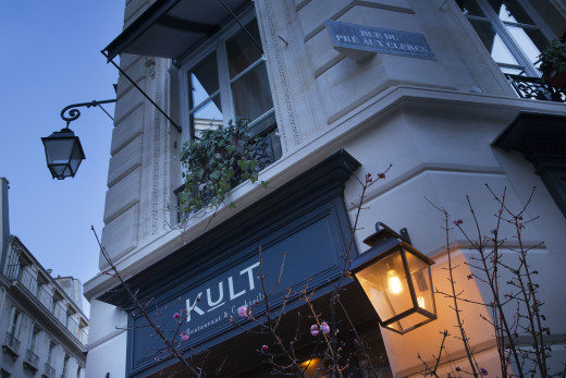 Kult restaurant in Saint-Germain-des-Pres, Paris