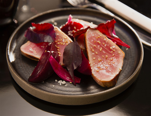 Kult restaurant, Paris - Tuna and beets