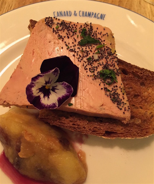 foie gras - canard et champagne @alec lobrano