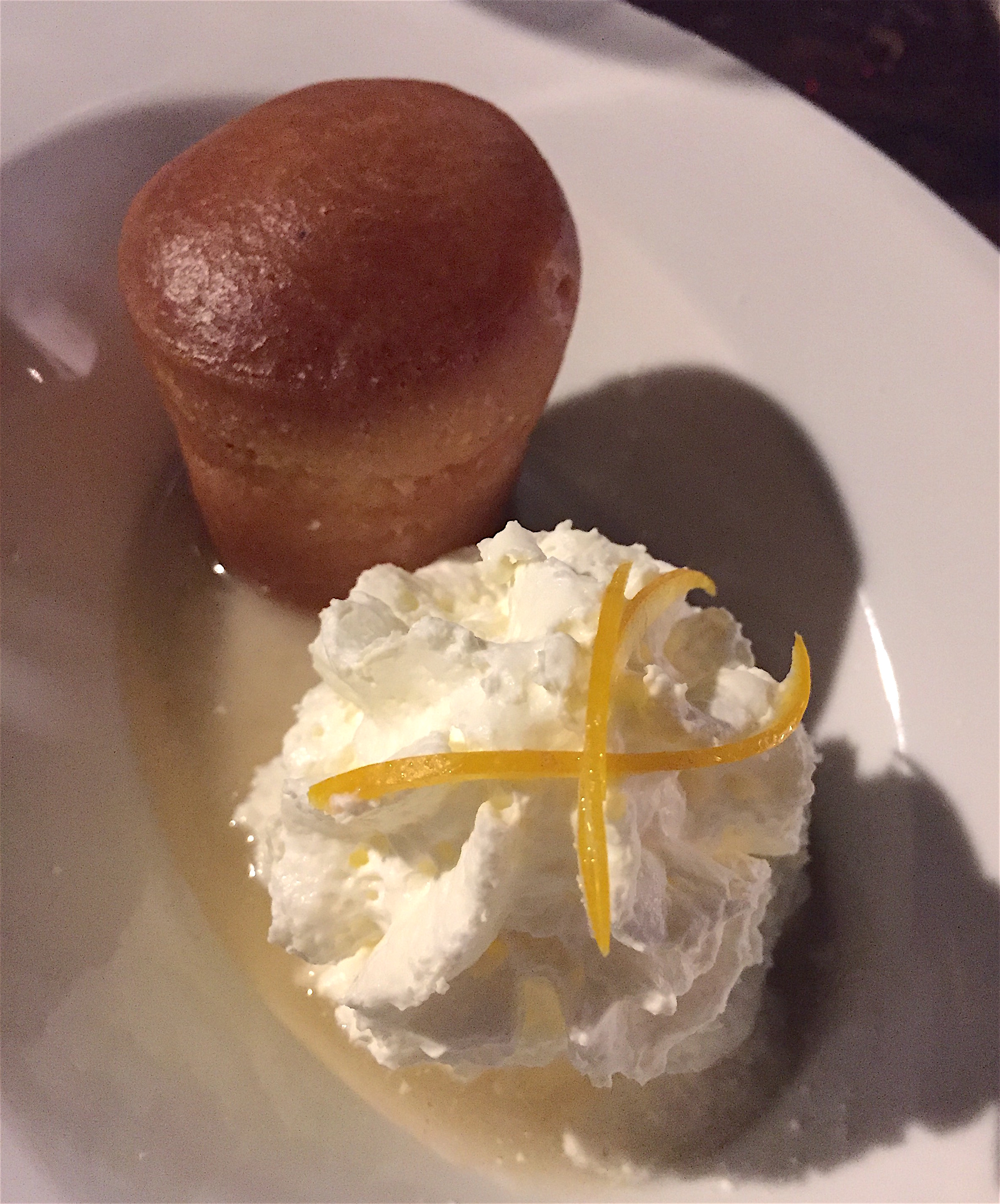 Bistrot de la Galette - Baba au Rhum @Alec Lobrano