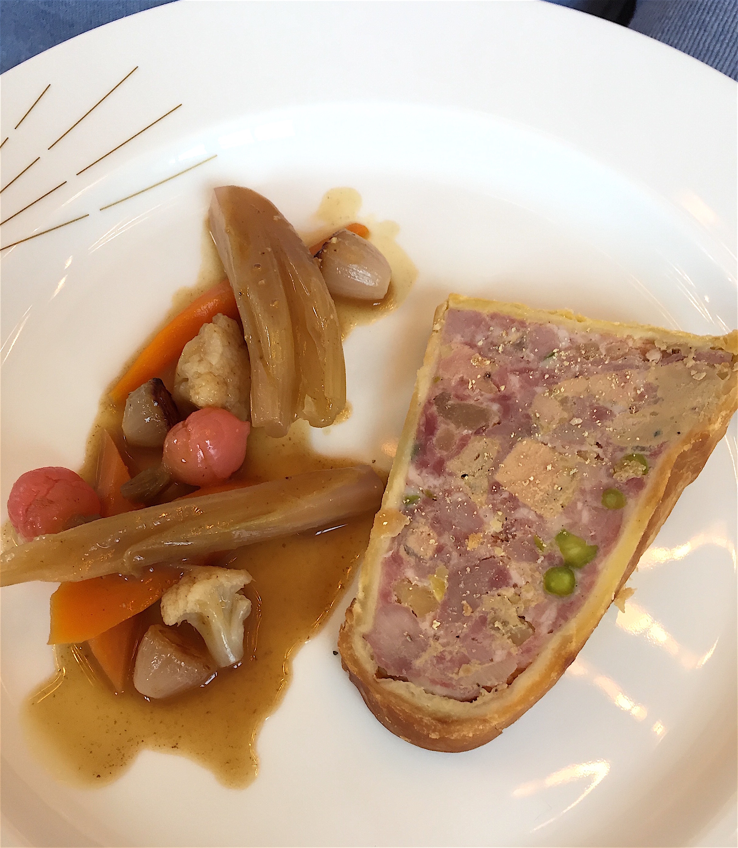 Ore restaurant, Versailles - Pate en croute @Alexander Lobrano