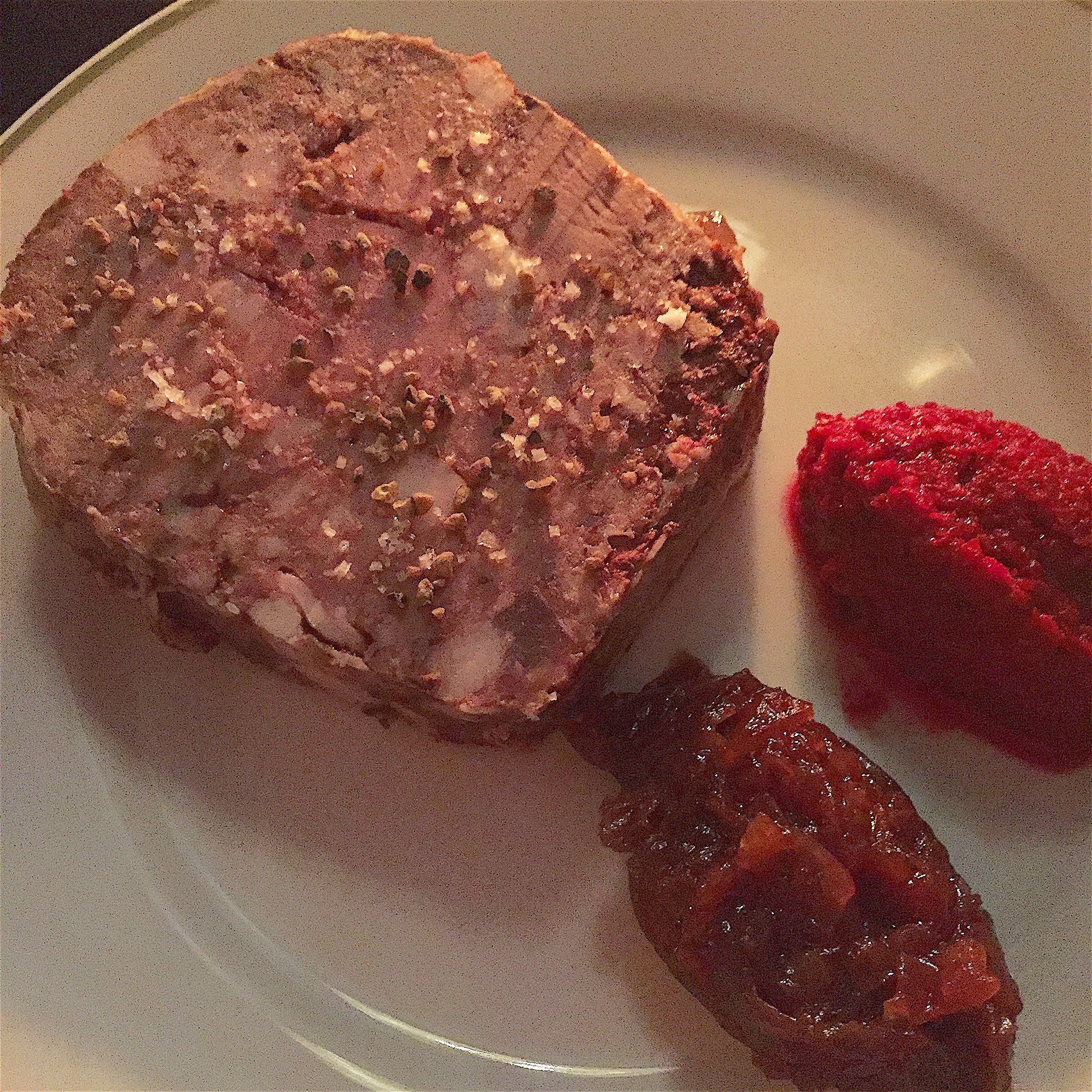 Chez la Vieille - duck terrine @ Alexander Lobrano