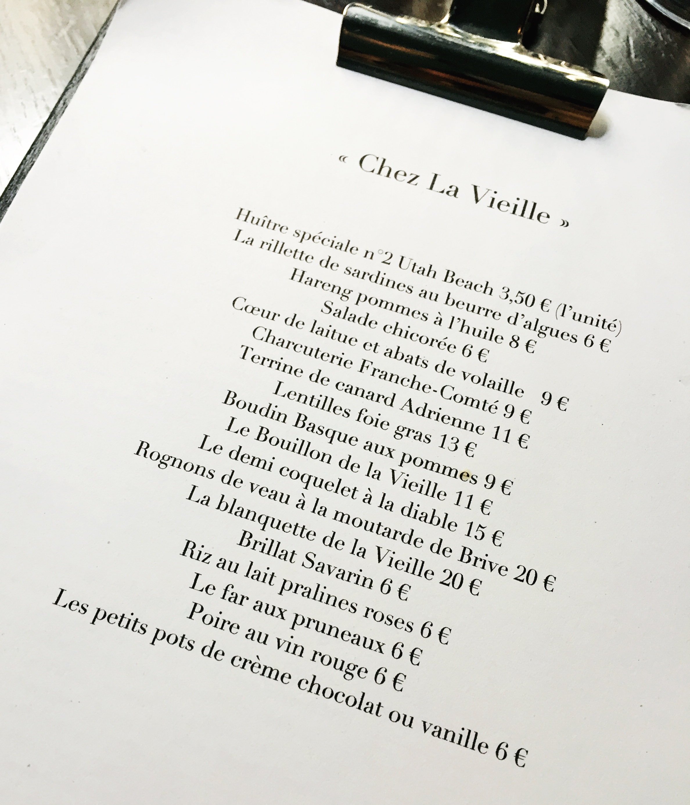 Chez La Vieille, Paris Daniel Rose Revives the Old Ladys Bistro, B+ pic