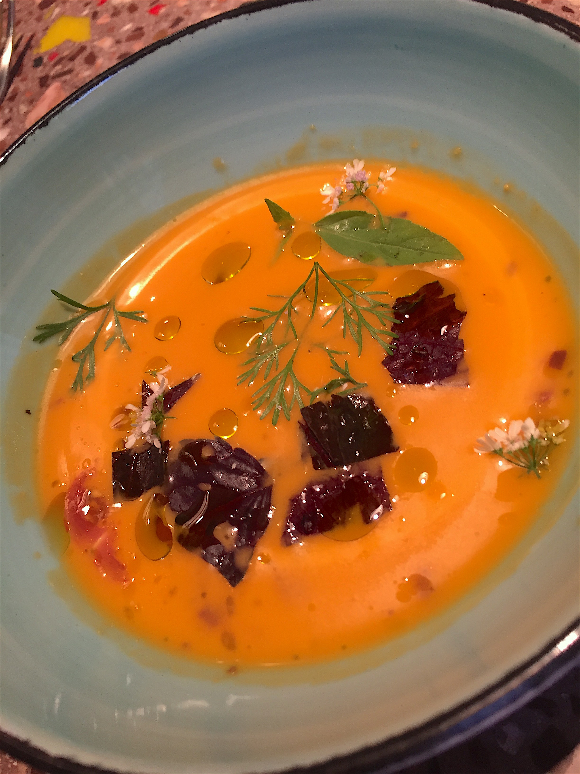 Kitchen Ter(re) - Gaspacho @Alexander Lobrano