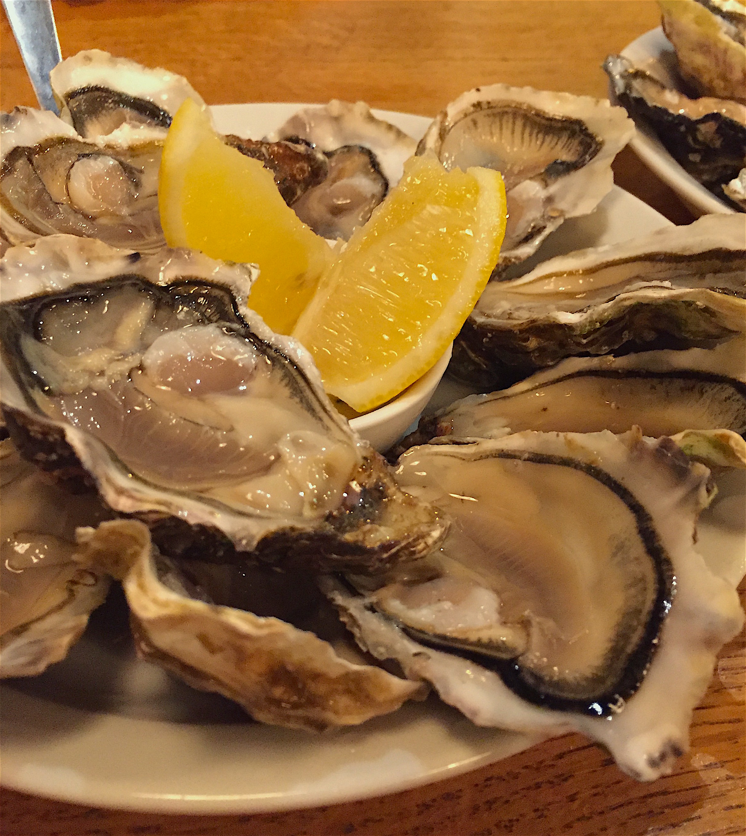 Juste - oysters @Alexander Lobrano