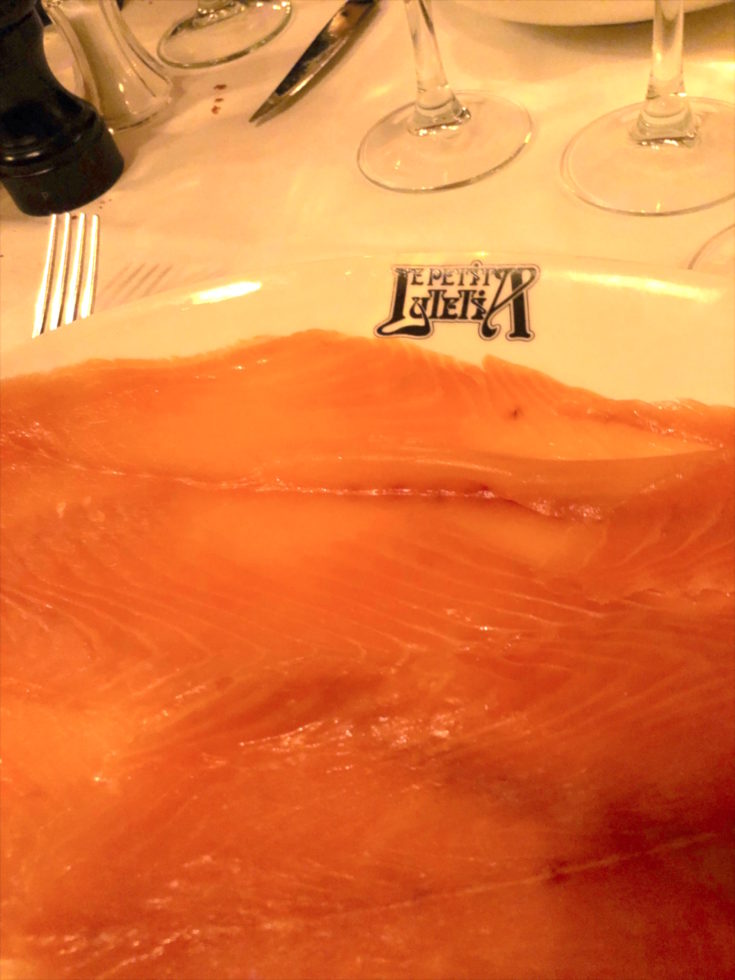 Le Petit Lutetia - smoked salmon@ alexander Lob