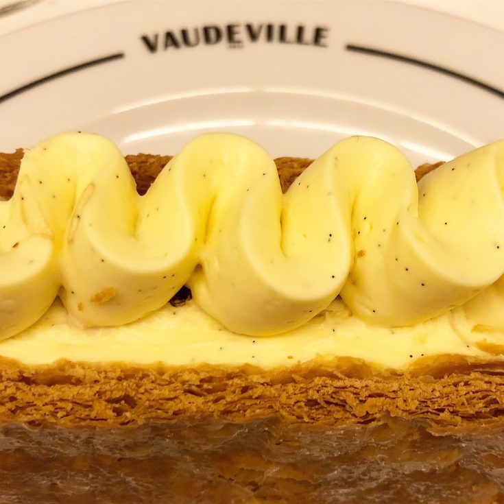 Le Vaudeville - Millefeuille @Alexander Lobrano