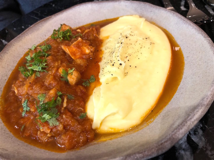 Iberia Kitchen Chicken Goulash @Alexander Lobrano