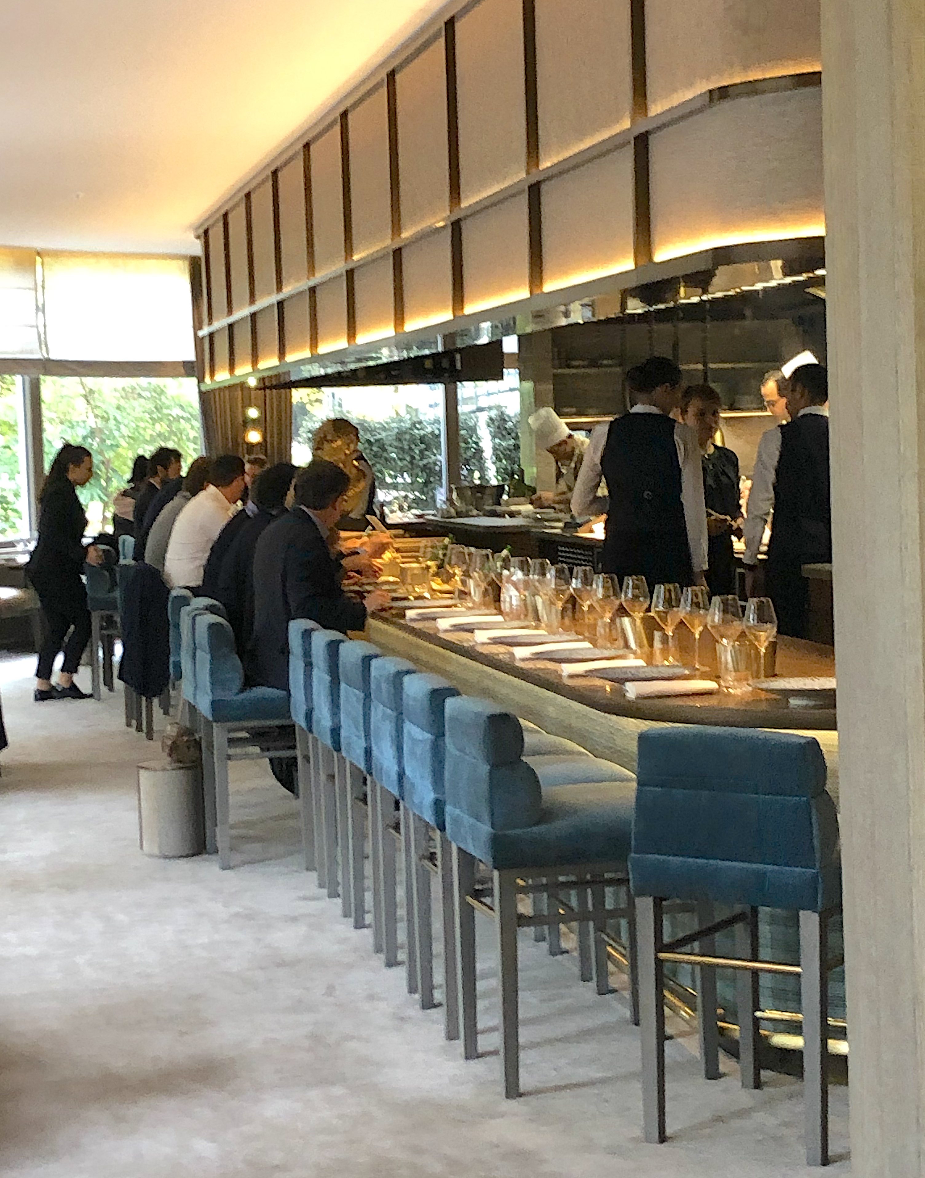 Le Frank, The New Restaurant at La Fondation Louis Vuitton, Paris, B+ -  Alexander Lobrano