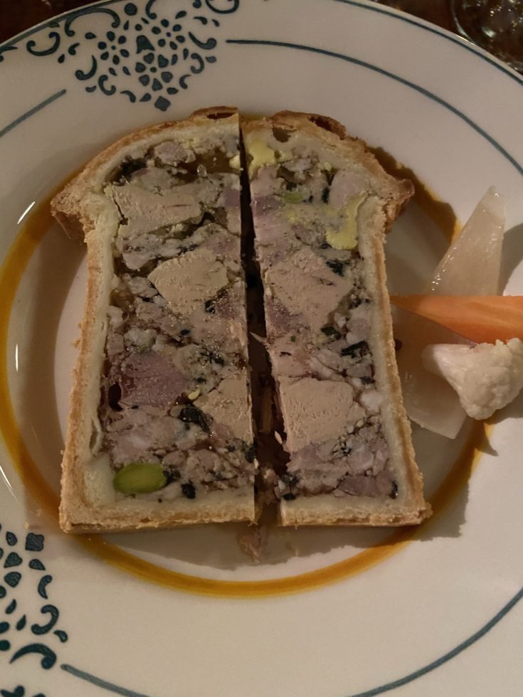 A L'Epi d'Or - pate en croute @Alexander Lobrano