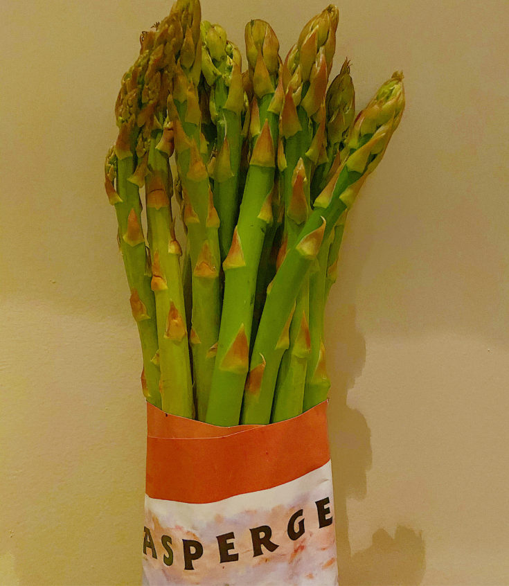 Asparagus from Terroirs d'Avenir @Alexander Lobrano