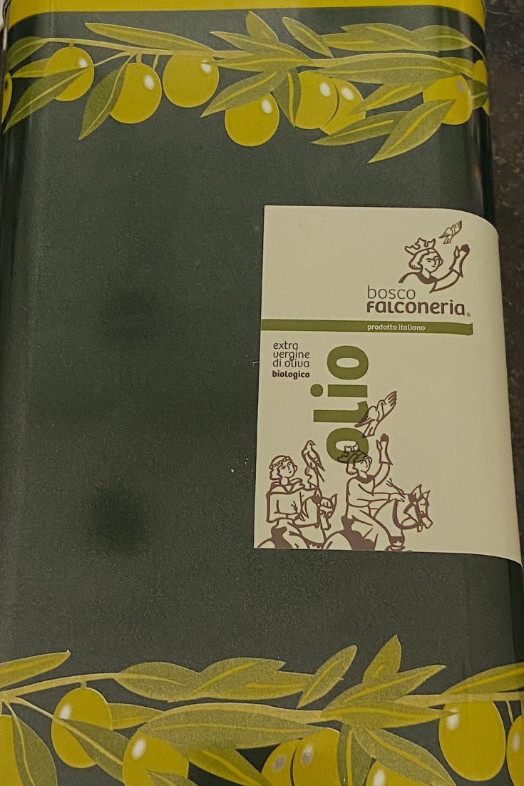 Bosco Falconiera olive oil @Alexander Lobrano