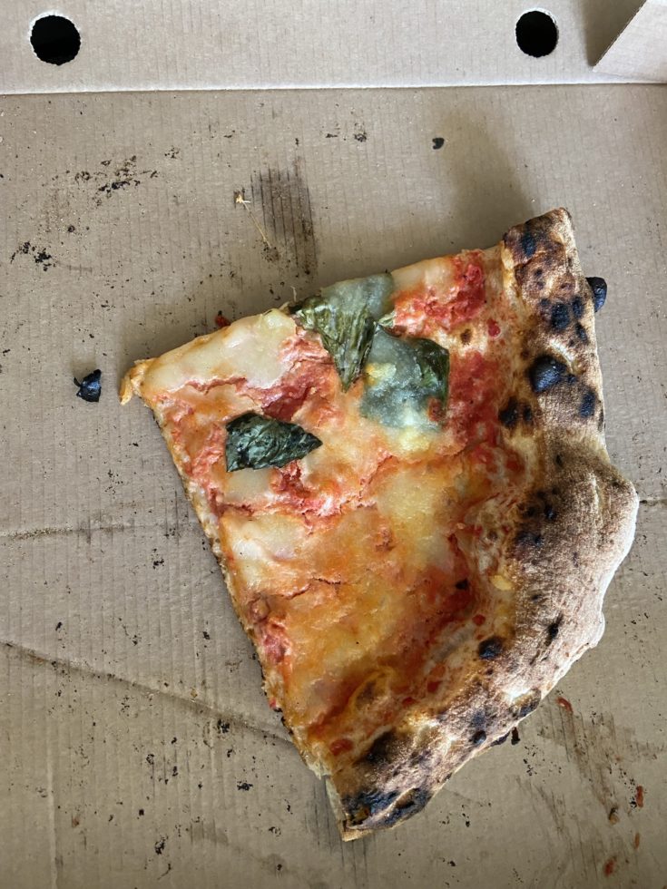 Peppe pizzeria - leftover slice @Alexander Lobrano