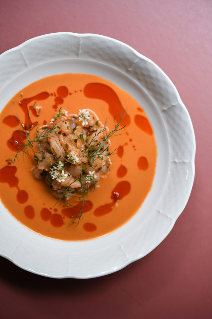 Bigrade du Tigre - shrimp tartare @Geraldine Martens