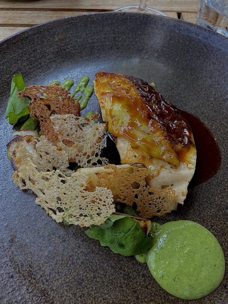 Liquide - chicken with turnips, watercress sauce @Alexander Lobrano